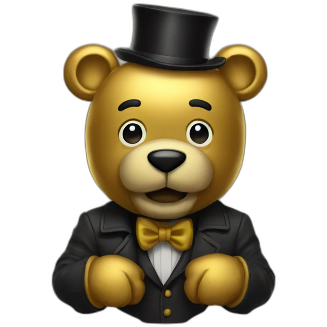 Golden freddy emoji