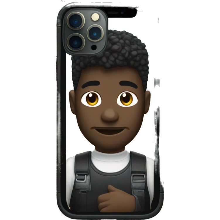 iPhone 12 Pro black  emoji