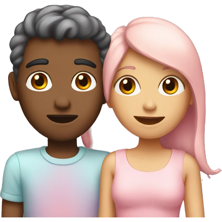 Heart-couple-coloured-pastel-shade emoji