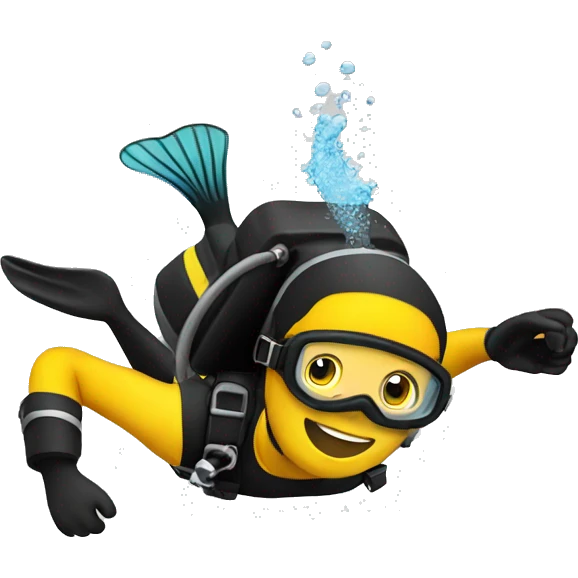 Scuba diving emoji