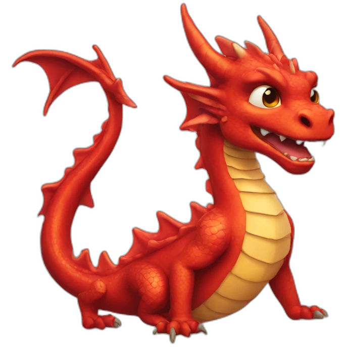 red dragon emoji