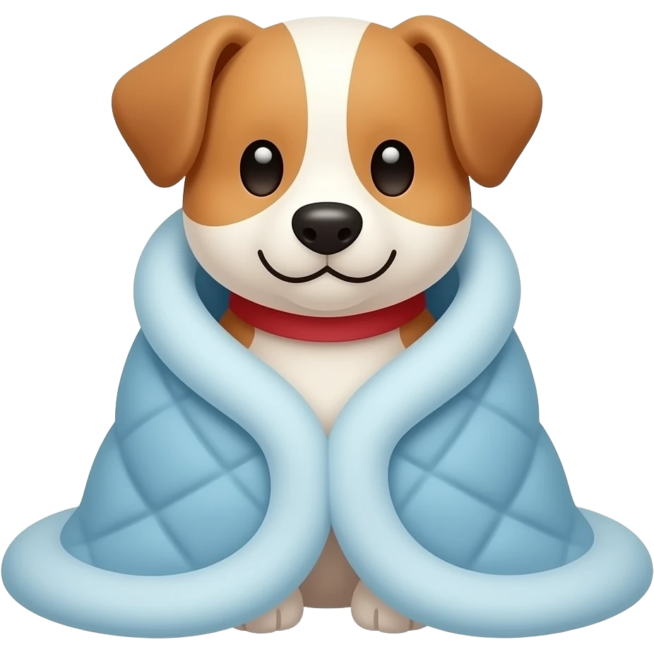 Cute oder in blanket emoji