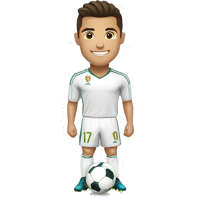 Cristiano Ronaldo qui est gardien emoji