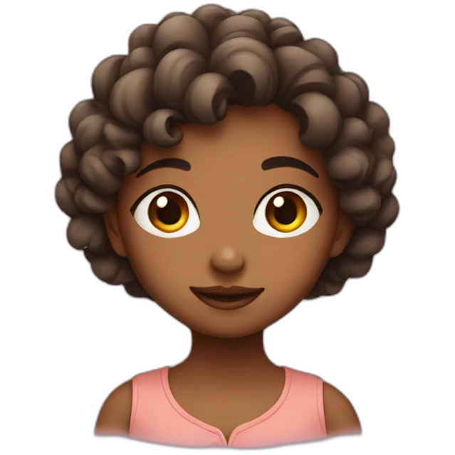 cute girl emoji