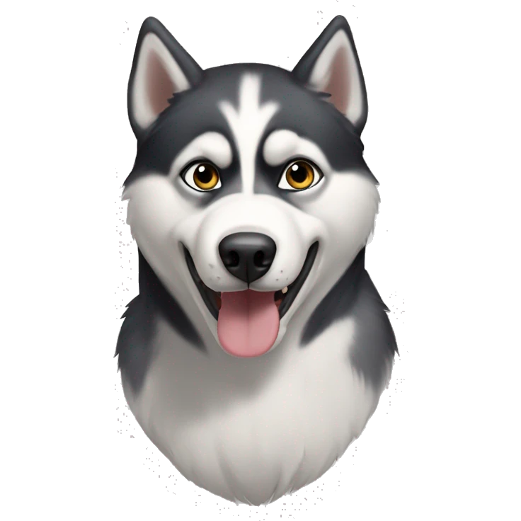 Husky che scava emoji