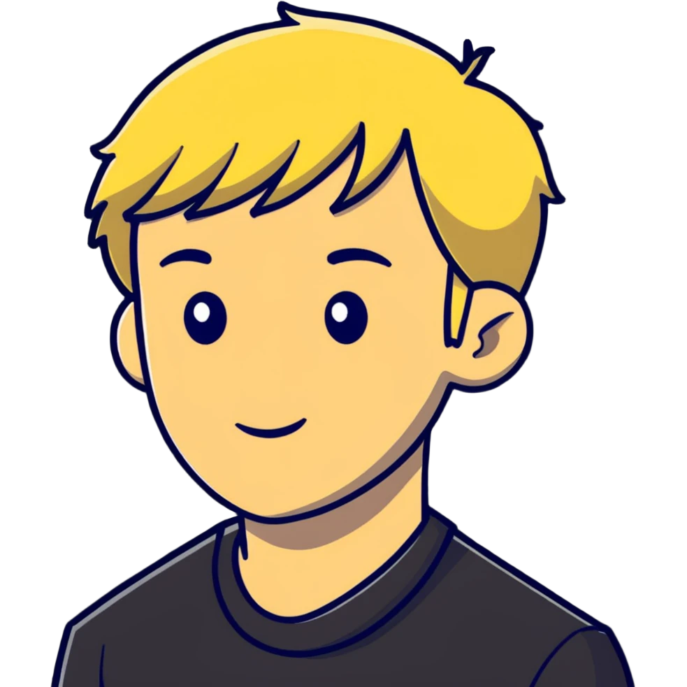 man with blonde hair emoji