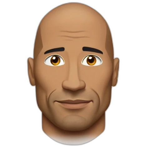 The rock sigma emoji