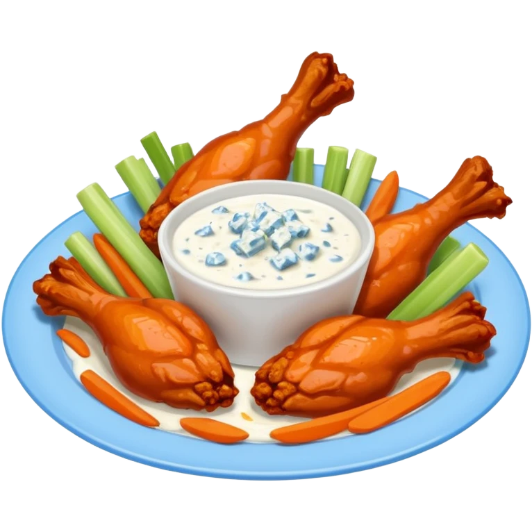 buffalo chicken wings emoji