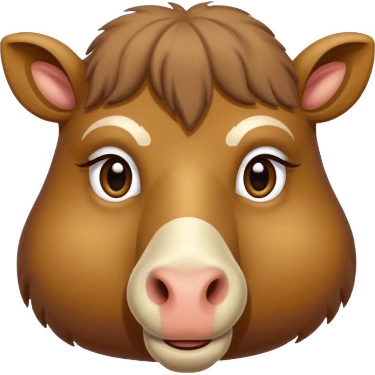 Un chameau qui a soif emoji