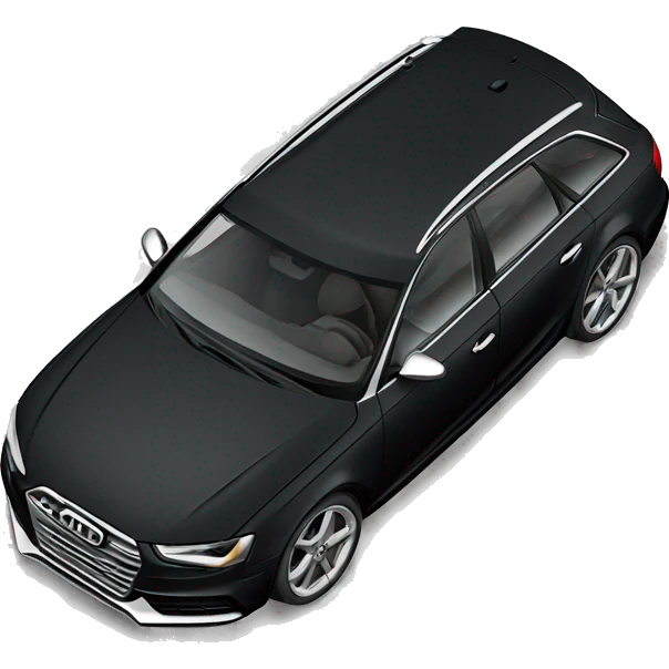 audi s4 avant black emoji