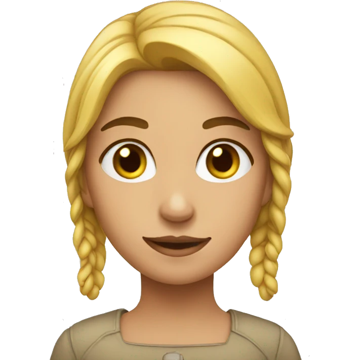 girl with morals emoji