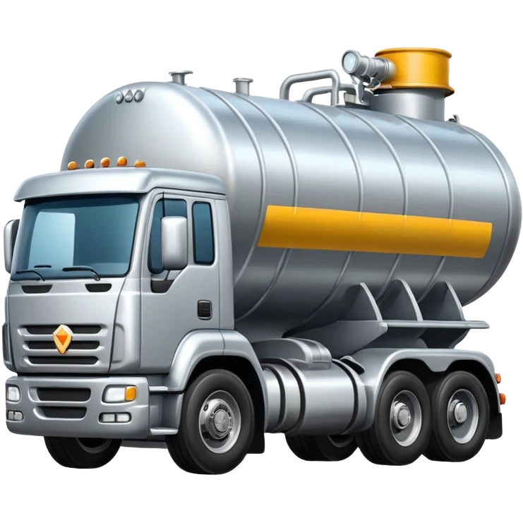 Truck oil tanker emoji