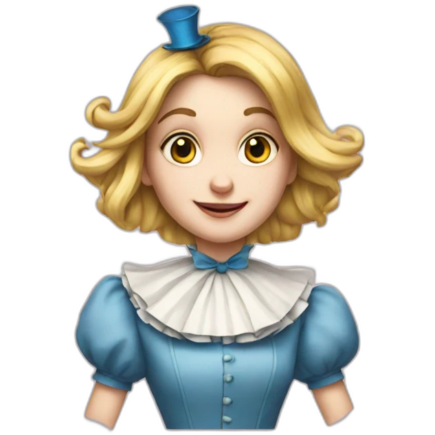 Alice in wonderland emoji