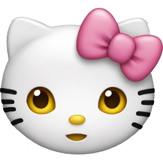 hello kitty heart emoji