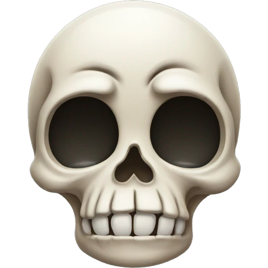 skull crying emoji