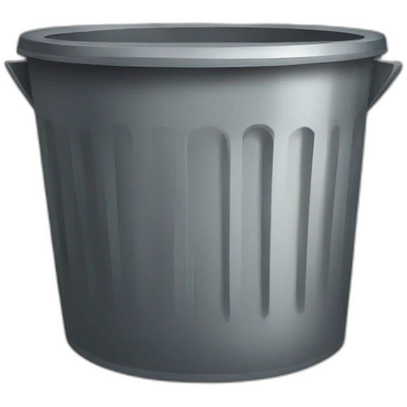 trashcan emoji