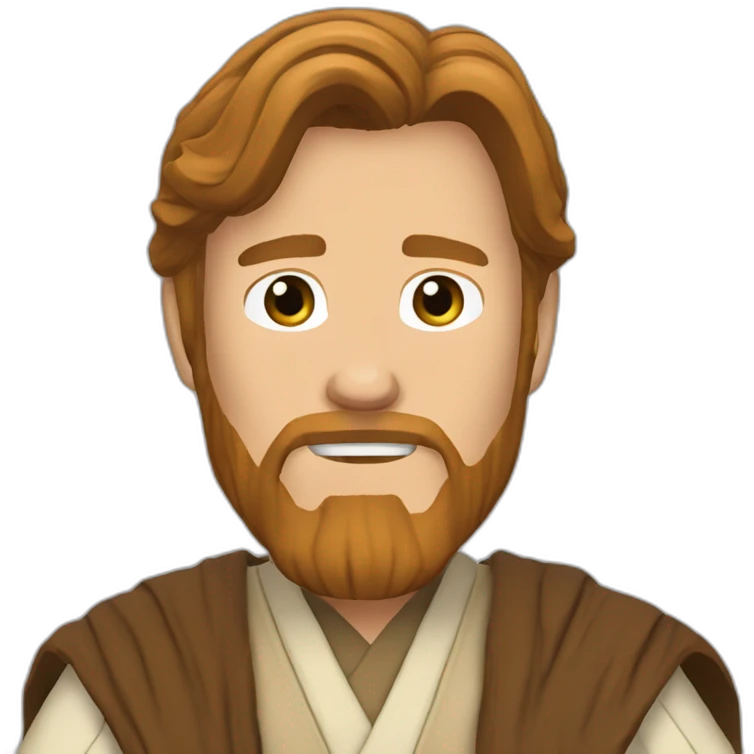 Obi-Wan Kenobi- pleurs emoji