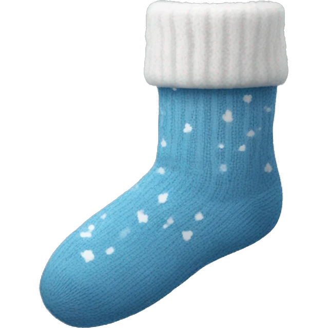 Winter socks emoji