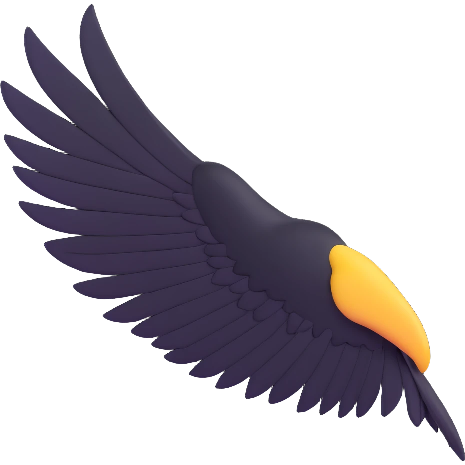 bird wing emoji