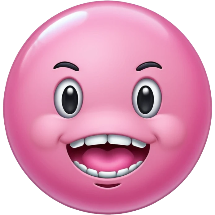 used bubble gum emoji