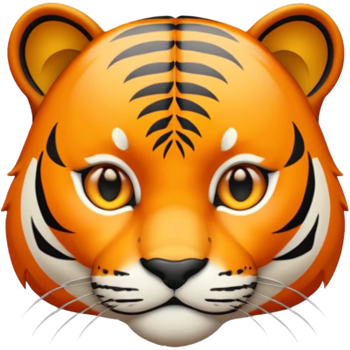 make the tiger cooler, more jazzy emoji