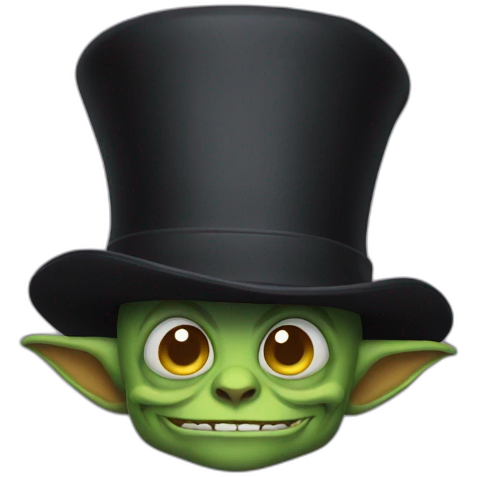 goblin top hat emoji