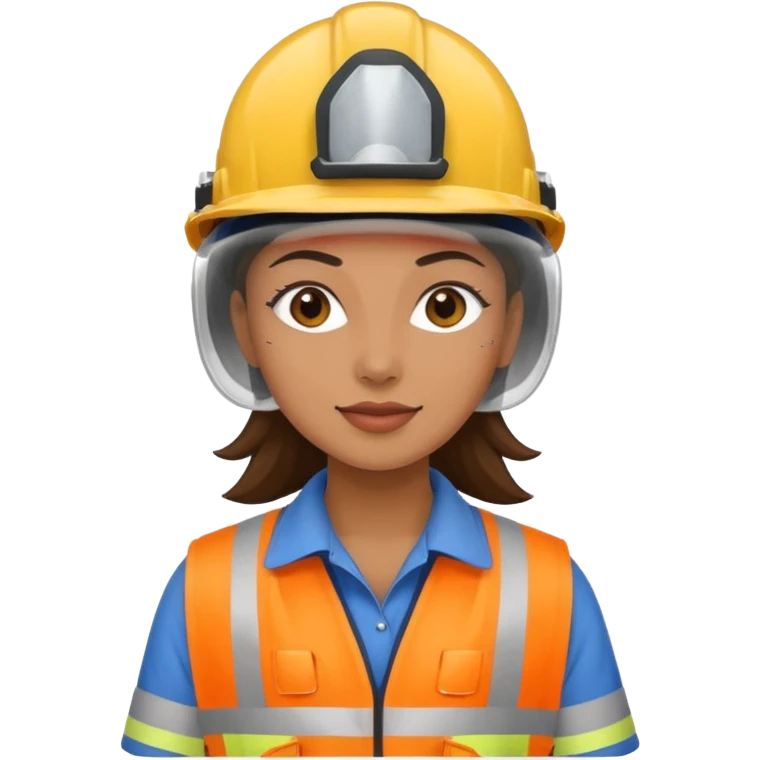 Protective Gear Worker woman emoji