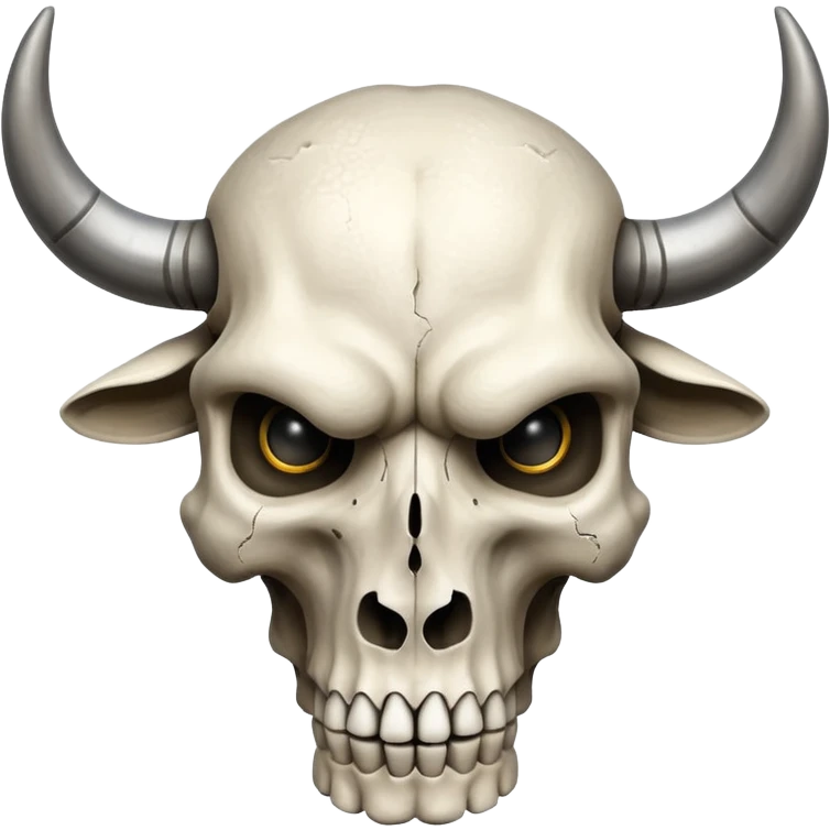 Skull Bull emoji