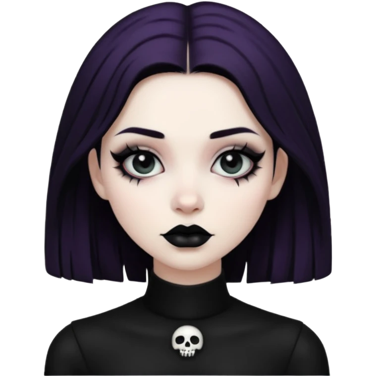 Goth girl  emoji
