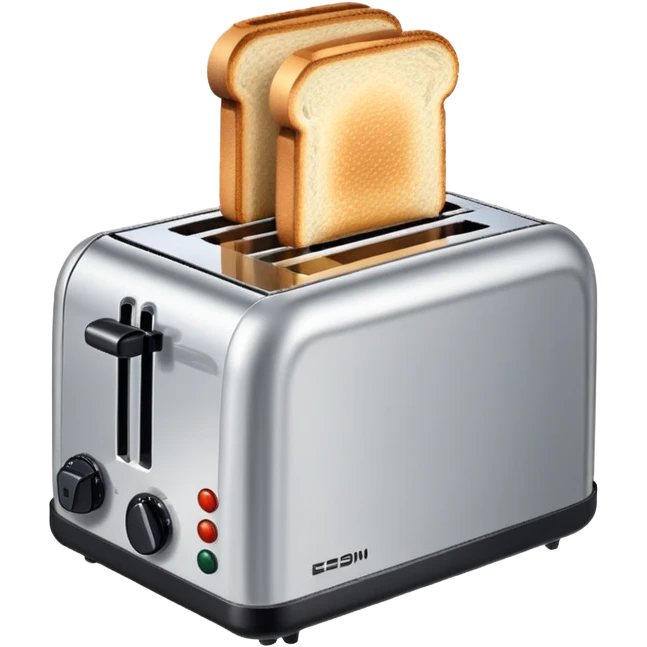 A toaster emoji, drawn with an 8-bit pixelated look, similar to early video game sprites. emoji