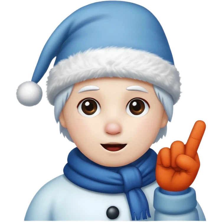 ⛄🖕 emoji