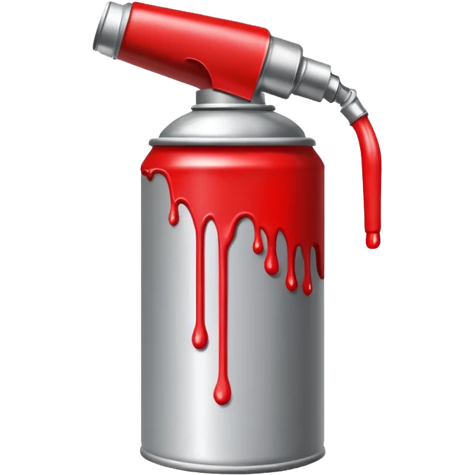 Graffiti spray can emoji