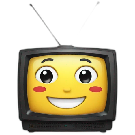 Happy tv emoji