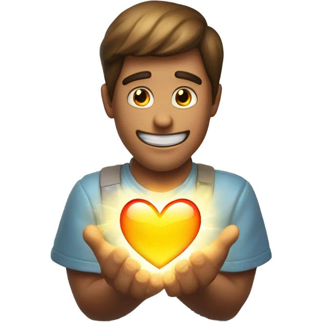 Corazón emocionado  emoji