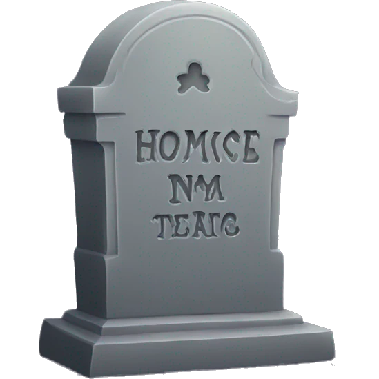 tombstone emoji