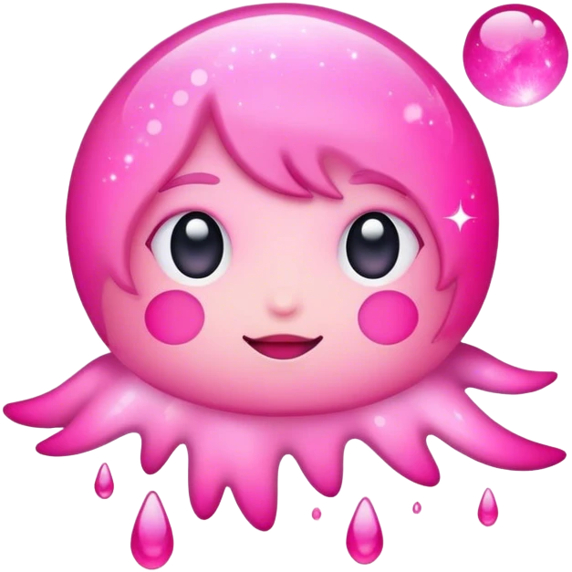 Galaxy pink emoji
