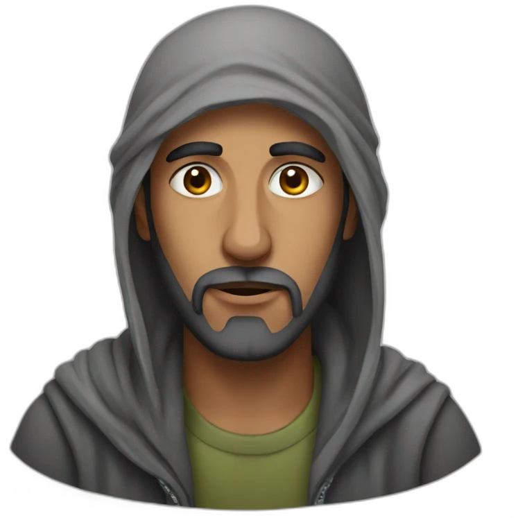 homeless arab emoji
