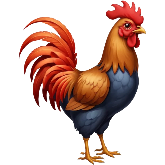 Cock emoji