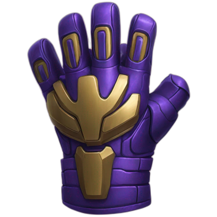  Thanos Gauntlet Glove emoji