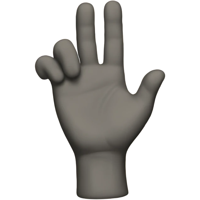loser shape with hand emoji