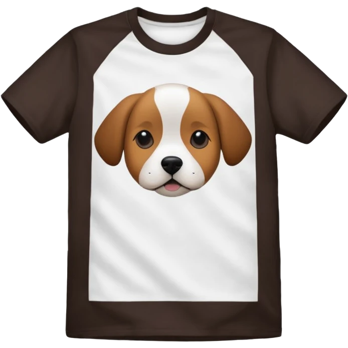 t-shirt with dog on front emoji