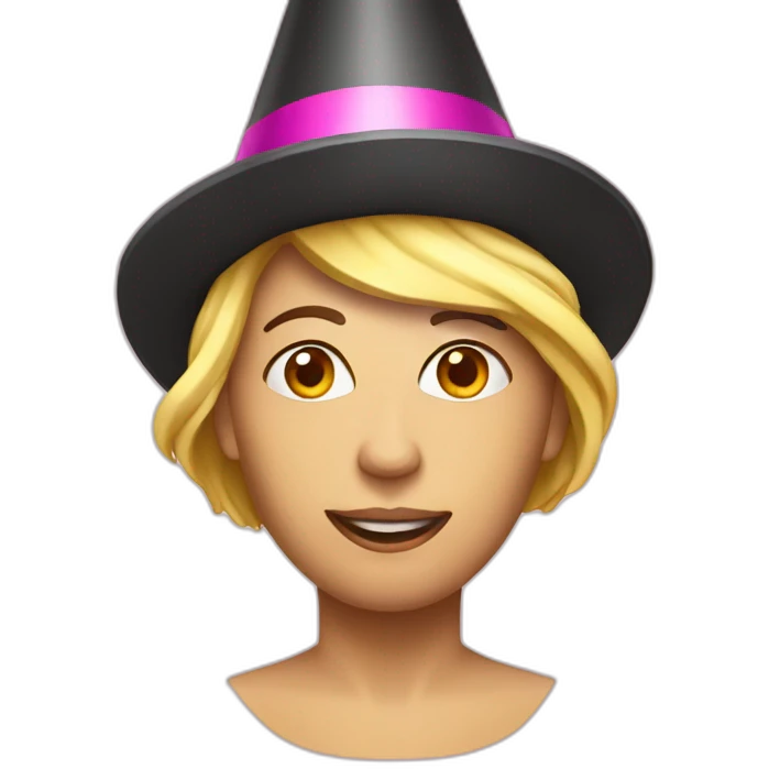 fermale-face-with-party-hat emoji