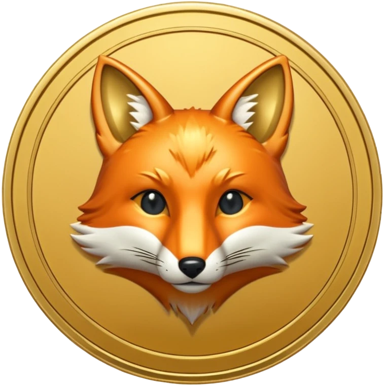 make money with a fox head on it emoji