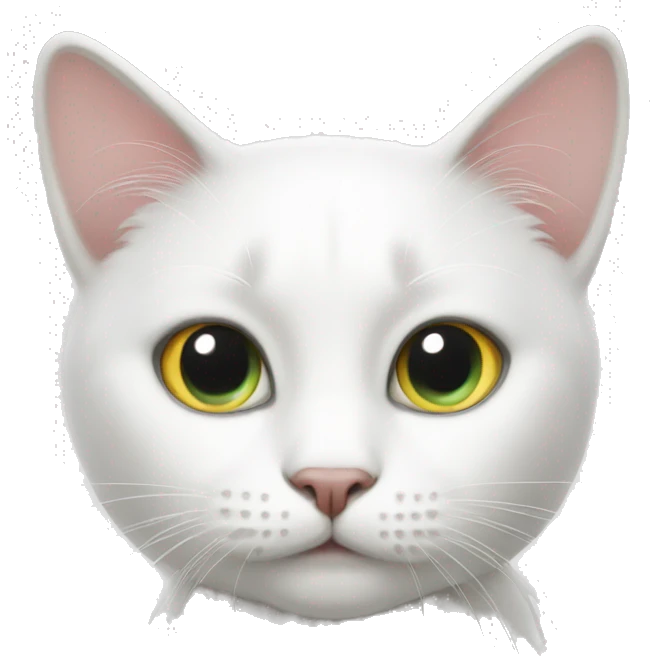 white cat  emoji
