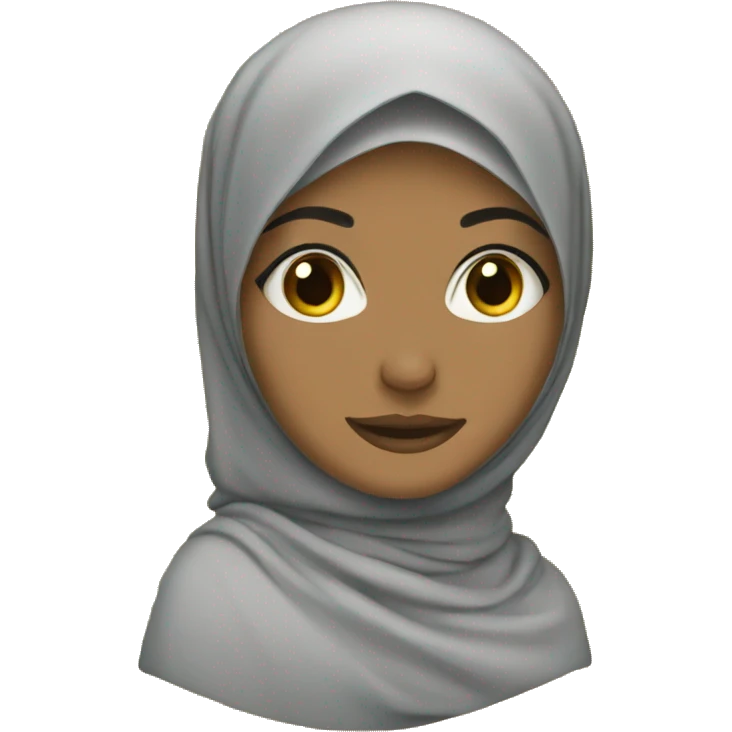 A hijabi emoji
