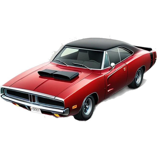 1970 dodge charger r/t emoji