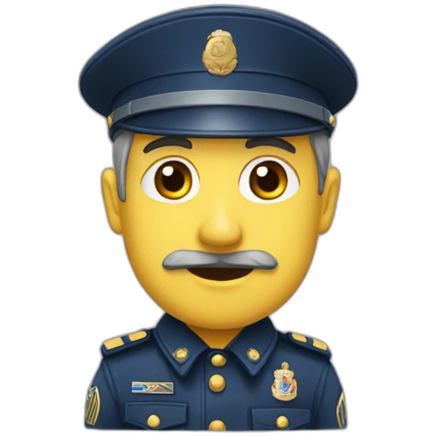 Gendarmerie emoji
