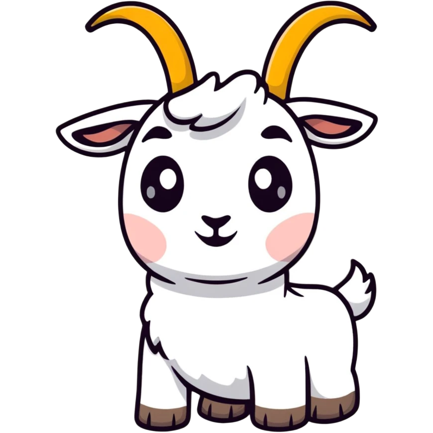 goat with a database on its head emoji