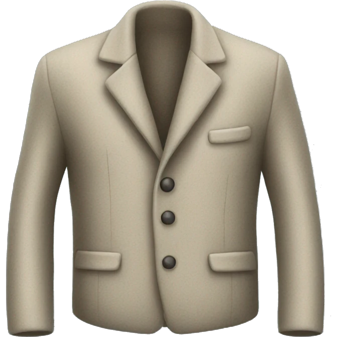 Wool jacket  emoji