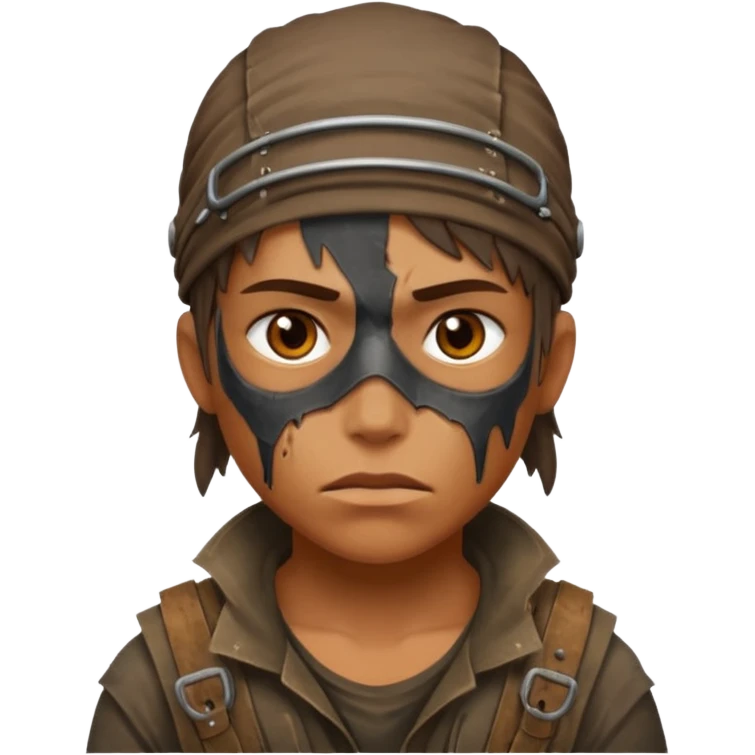 Video game post apocalyptic raider lifelike  emoji